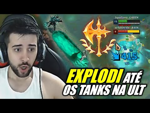 DEFINITIVAMENTE ESSE É O CAMPEÃO MAIS FREE ELO DA TOP LANE