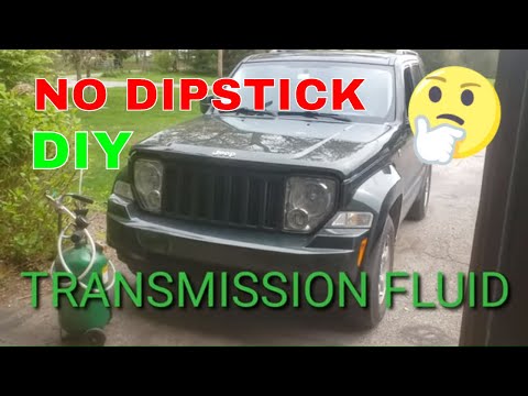 JEEP LIBERTY TRANSMISSION FLUID FILL 2011 ,DODGE ,CHRYSLER