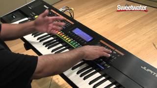 Video thumbnail for Roland Jupiter-50 SuperNATURAL Performance Synthesizer Demo - Sweetwater Sound by Sweetwater