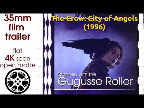 The Crow: City of Angels (1996) 35mm film trailer, flat open matte, 4K *CROPPED