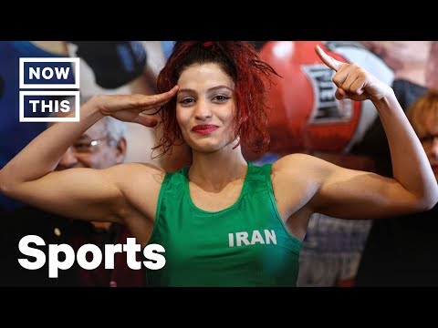 Iranian Woman Sadaf Khadem Makes Boxing History | NowThis