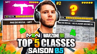 Saison 5 : mon TOP 5 des MEILLEURES CLASSES MÉTA sur Warzone 2 !
