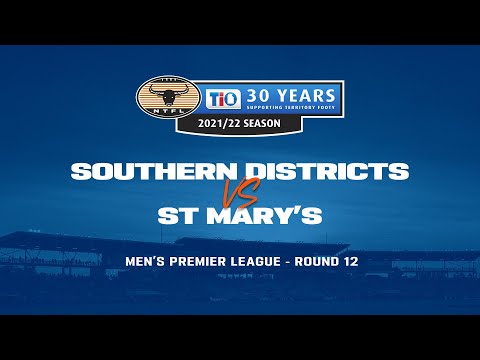 Southern Districts v St Mary's | Round 12, 2021/22 TIO NTFL Men's Premier League