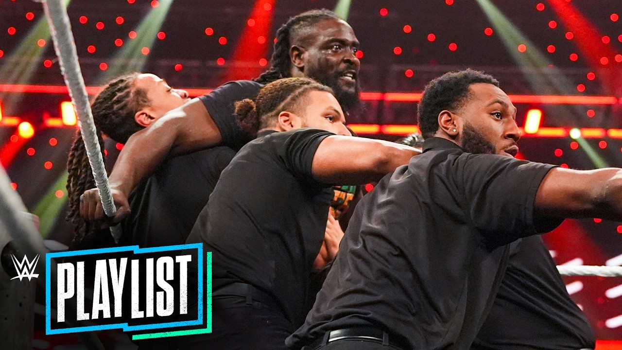 Oba Femi’s wildest brawls: WWE Playlist