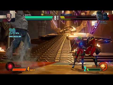 Marvel vs. Capcom Launch MP pt56 - Awful Connection Spamfest