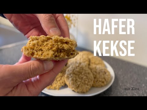 Zarte Haferkekse – einfach, lecker & in 15 Minuten fertig 🍪 | Schnell gebacken!