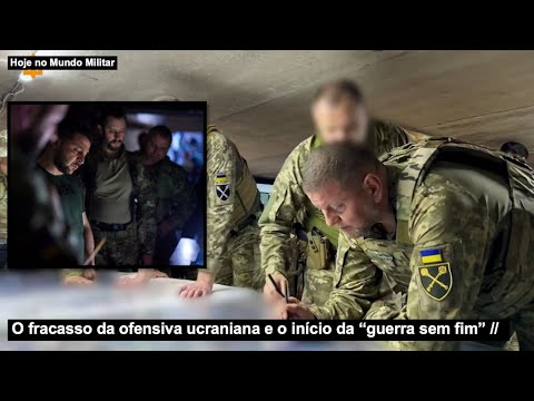 O fracasso da ofensiva ucraniana e o início da “guerra sem fim”