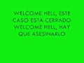 Welcome to hell ska p Lyrics 