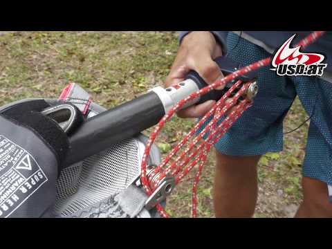 Die Duotone Uni.XT richtig fädeln - so geht nichts über Kreuz!