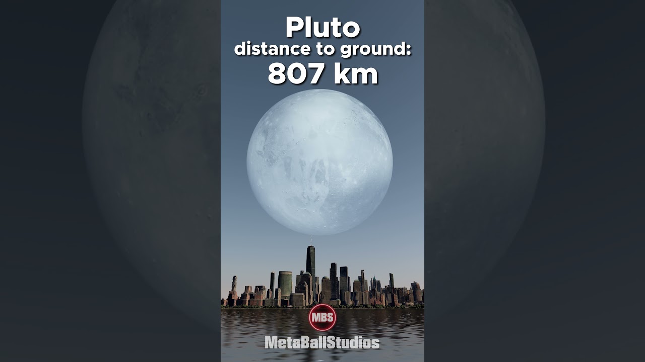 This is what happens when Pluto visits Earth!🤯