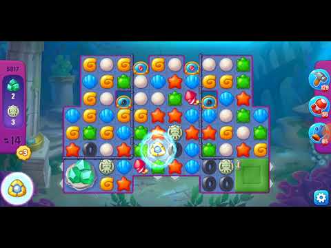 Fishdom. 5817 super hard level no boosters and diamonds