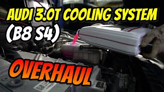 B8 S4 Coolant Leaks (3.0T PCV, Thermostat, Water Pump, and Coolant Pipe Replacement)