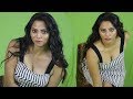 Saree Lover Photoshoot Model Photoshoot Anasuya Duth IND FASHION TV