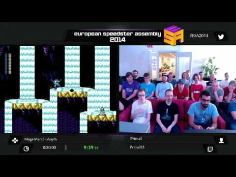#ESA2014 BLUE Mega Man 5 by Primal Any%