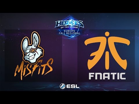 HotS - Misfits vs. Fnatic - ESL EU Fall Regional 2016 - Semifinal