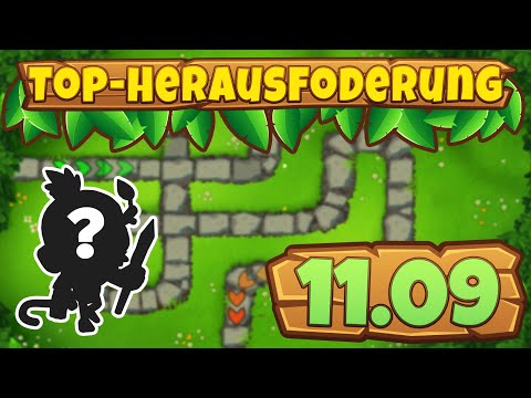 Top-Herausforderung 11.09.2023 - Affenaue [#BloonsTD6]