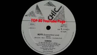 Sabrina - Boys (Summertime Love) (Remix)