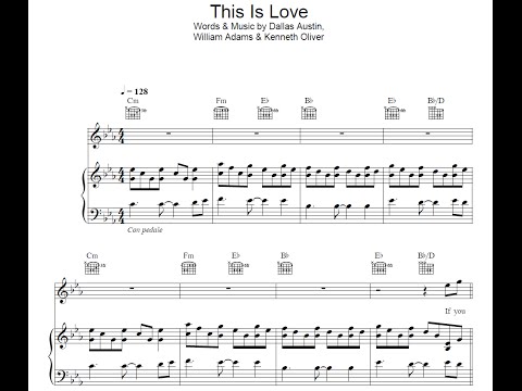 This Is Love - will.i.am ft. Eva Simons [Sheet Music and Midi Download]