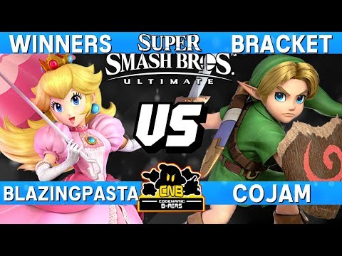 Smash Ultimate - BlazingPasta (Peach) vs CoJam (Y.Link) - CNB 167 Winners Bracket