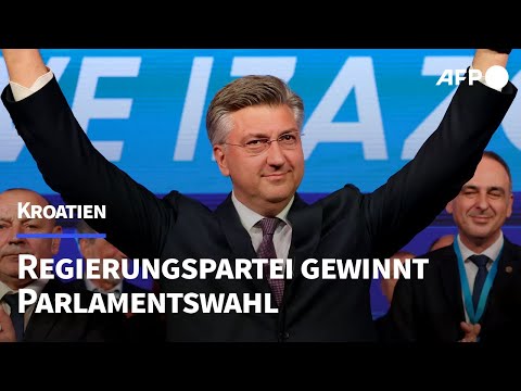 Kroatien: Konservative Regierungspartei gewinnt Parlamentswahl | AFP