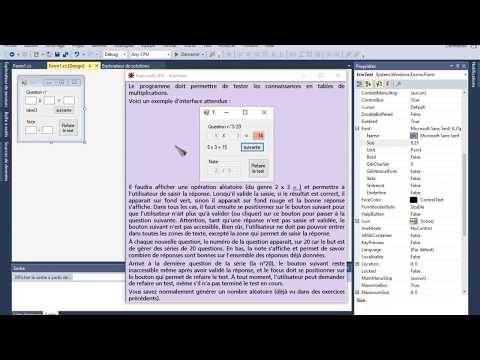 Bases de la programmation n°1 procédural premier exemple