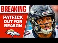 Broncos WR Tim Patrick suffers SEASON-ENDING ACL Injury | CBS Sports HQ