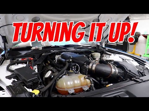 Whipple 2.9L S550 More Boost: How to Adjust the Adjustable Idler + Belt Chart - Boost Chart