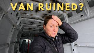We Ran Into a Big Problem… Can We Save Our Van Roof? 🚐