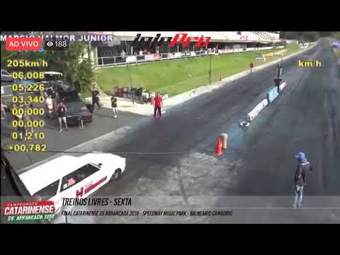 CARAVAN LOS HERMANOS TS EM CAMBURIU dando uma "escapada" acidente de leve TRASEIRA SUPER INJEPRO