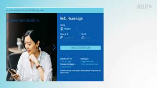RHB Reflex : How to Perform First Time Login