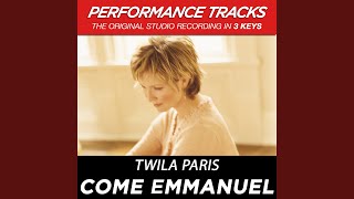 Come Emmanuel (Performance Track In Key Of Ab/B)