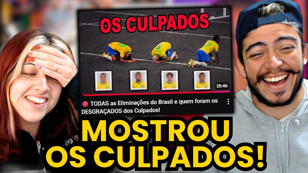 🔴 FALA DE TUDO e TODAS as Eliminações do Brasil e quem foram os DESGRAÇADOS dos Culpados! | react