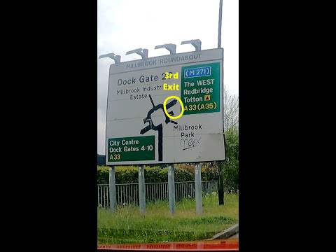 How to count exits on big roundabouts