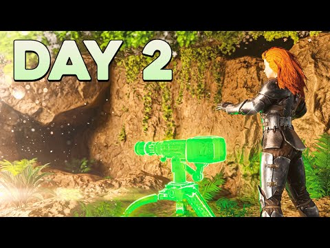 SOLO Claiming An Unraidable ARK Rathole On Day 2!