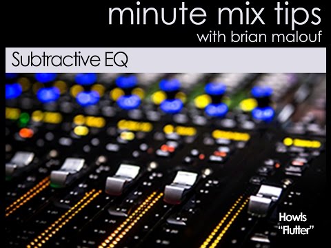 Minute Mix Tips: Subtractive EQ