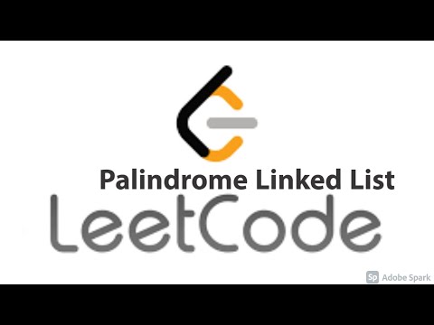 LeetCode Palindrome Linked List Java