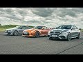 Nissan GT-R vs Audi RS7 vs Merc E63 AMG | Drag Races | Top Gear