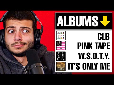 Blindly Ranking Albums, Rappers, Songs & More
