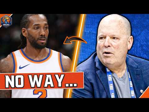 The Knicks can't pass up this opportunity...