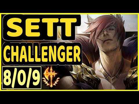 TAY (SETT) - 8/0/9 KDA CHALLENGER GAMEPLAY - BR