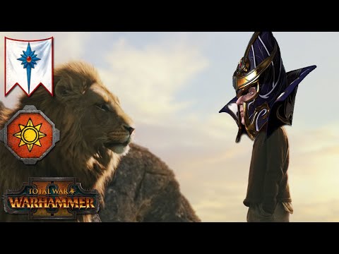 TECLIS & ASLAN | High Elves vs Lizardmen - Total War: Warhammer 2