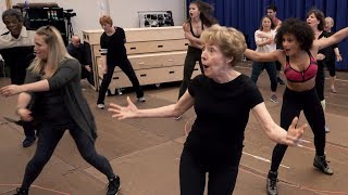 Watch Georgia Engel and More Dance Up a Storm in Half Time video