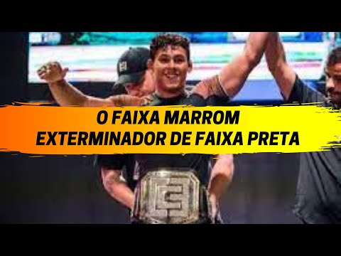 MICA GALVÃO O CAMPEÃO DE 17 ANOS FAIXA MARROM EXTERMINADOR DE FAIXAS PRETAS !