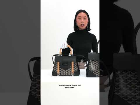 Comparing Goyard Saigon Bags: The Saigon tote vs. the structured Saigon PM
