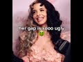melanie martinez is weird 🤢 #melanie #melaniemartinez #edit #hater