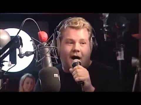 James Corden Sings Gold Digger on Radio 1! (Kanye West Song)