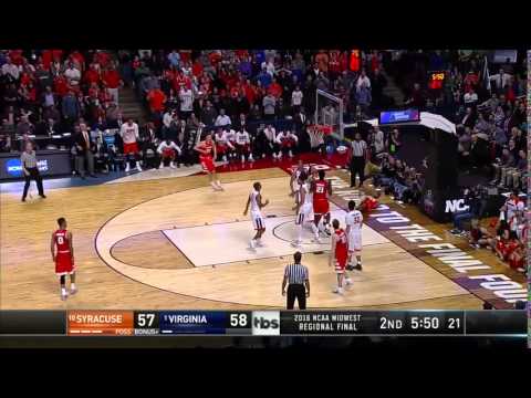 Syracuse vs. Virginia: Malachi Richardson layup