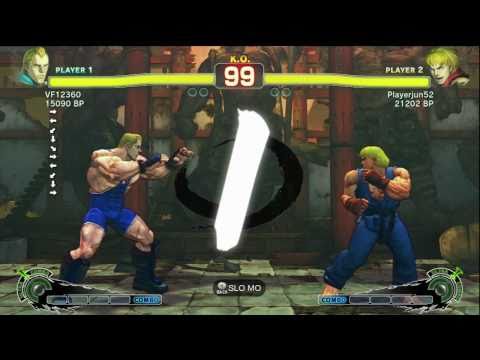 Playerjun52 [Ken, Ryu] vs VF12360 [Abel] asyura333 [Ryu] perico2321 [Sim] SSF4 Ranked