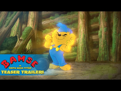 BAMSE JA NOITA-AKAN TYTÄR elokuvateattereissa 14.4.2017 (teaser traileri)