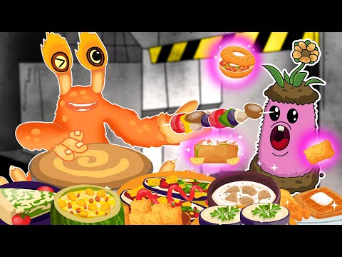 Delicious FIRE Rare Wubbox vs Dipsters Ti - My Singing Monsters